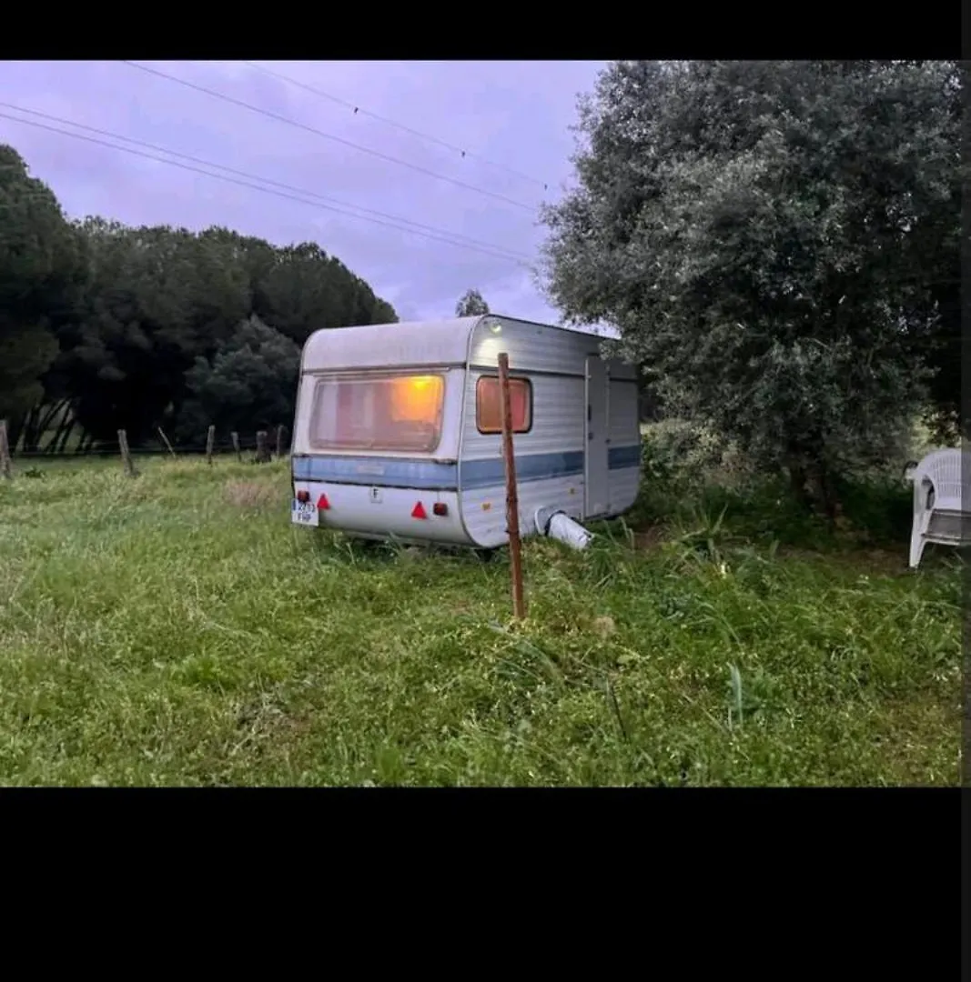 Luxury tent Caravana Acogedora Con Piscina 